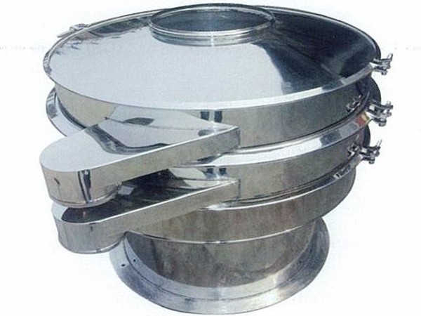 三江不锈钢旋振筛筛分效果演示